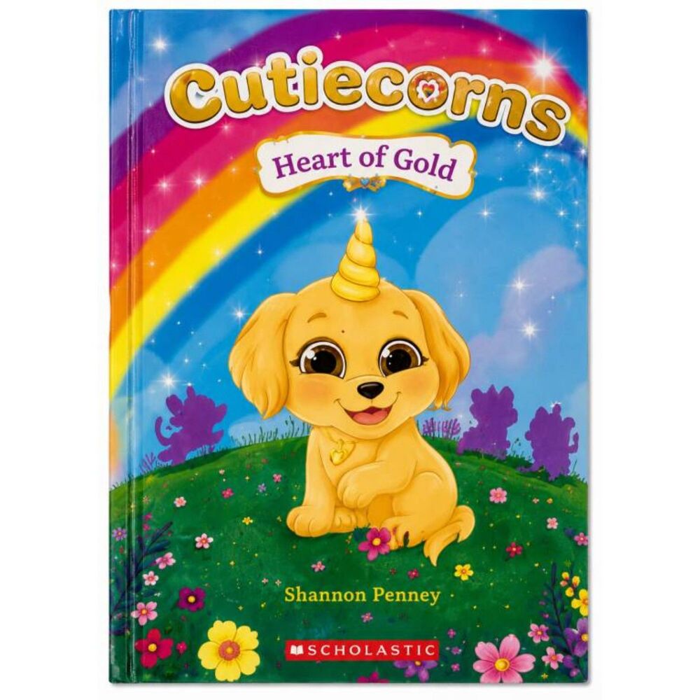 Cutiecorns Heart of Gold Hardcover Book by Shannon Penney Scholastic